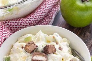 Easy Taffy Apple Salad with Cool Whip Recipe | Quick Salad Recipes for Healthy Salad Ideas to Boost Your Nutrition