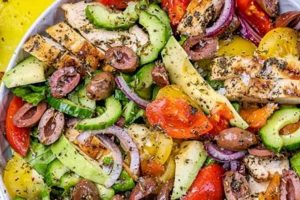 Easy Chicken Mediterranean Salad Recipe (Authentic) Quick Salad Recipes for Healthy Salad Ideas to Boost Your Nutrition Easy Chicken Mediterranean Salad Recipe (Authentic) | Quick Salad Recipes for Healthy Salad Ideas to Boost Your Nutrition