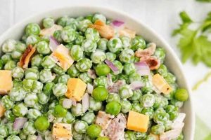 Classic Creamy Pea Salad Recipe (Mayo) Quick Salad Recipes for Healthy Salad Ideas to Boost Your Nutrition Classic Creamy Pea Salad Recipe (Mayo) | Quick Salad Recipes for Healthy Salad Ideas to Boost Your Nutrition