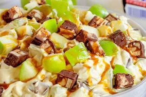 Easy Taffy Apple Snickers Salad Recipe Quick Salad Recipes for Healthy Salad Ideas to Boost Your Nutrition Easy Taffy Apple Snickers Salad Recipe | Quick Salad Recipes for Healthy Salad Ideas to Boost Your Nutrition