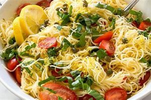 Easy Lemon Capellini Salad Recipe for Summer Quick Salad Recipes for Healthy Salad Ideas to Boost Your Nutrition Easy Lemon Capellini Salad Recipe for Summer | Quick Salad Recipes for Healthy Salad Ideas to Boost Your Nutrition