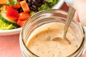 Best Taco Salad Dressing Recipe: Creamy & Easy | Quick Salad Recipes for Healthy Salad Ideas to Boost Your Nutrition