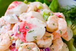 Easy Crab & Shrimp Seafood Salad Recipe Quick Salad Recipes for Healthy Salad Ideas to Boost Your Nutrition Easy Crab & Shrimp Seafood Salad Recipe | Quick Salad Recipes for Healthy Salad Ideas to Boost Your Nutrition