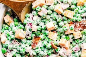 Recipe For Creamy Pea Salad Quick Salad Recipes for Healthy Salad Ideas to Boost Your Nutrition Recipe For Creamy Pea Salad | Quick Salad Recipes for Healthy Salad Ideas to Boost Your Nutrition
