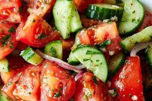 Recipe Tomato Cucumber Salad Quick Salad Recipes for Healthy Salad Ideas to Boost Your Nutrition Recipe Tomato Cucumber Salad | Quick Salad Recipes for Healthy Salad Ideas to Boost Your Nutrition
