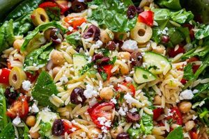 Easy Mediterranean Orzo Pasta Salad Recipe Quick Salad Recipes for Healthy Salad Ideas to Boost Your Nutrition Easy Mediterranean Orzo Pasta Salad Recipe | Quick Salad Recipes for Healthy Salad Ideas to Boost Your Nutrition