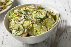 Tiktok Cucumber Salad Recipe | Quick Salad Recipes for Healthy Salad Ideas to Boost Your Nutrition