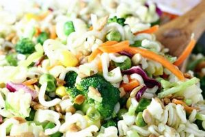 Easy Ramen Broccoli Slaw Salad Recipes | Quick Salad Recipes for Healthy Salad Ideas to Boost Your Nutrition