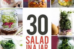 Easy Salad in a Jar Recipes & Ideas | Quick Salad Recipes for Healthy Salad Ideas to Boost Your Nutrition