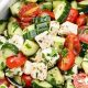Easy Cucumber Salad with Feta Cheese Recipe | Quick Salad Recipes for Healthy Salad Ideas to Boost Your Nutrition