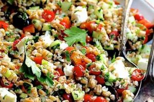 Easy Mediterranean Farro Salad Recipe (Vegan) Quick Salad Recipes for Healthy Salad Ideas to Boost Your Nutrition Easy Mediterranean Farro Salad Recipe (Vegan) | Quick Salad Recipes for Healthy Salad Ideas to Boost Your Nutrition