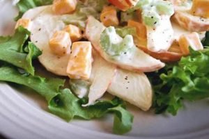 Best Apple Cheddar Salad Recipe: Easy &amp; Delicious | Quick Salad Recipes for Healthy Salad Ideas to Boost Your Nutrition