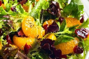 Easy Orange Mandarin Salad Recipe & Dressing | Quick Salad Recipes for Healthy Salad Ideas to Boost Your Nutrition