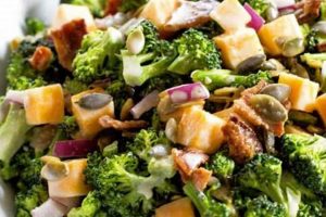 Keto Broccoli Salad Recipe: Easy & Delicious | Quick Salad Recipes for Healthy Salad Ideas to Boost Your Nutrition