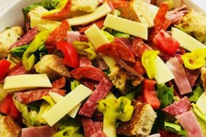 Easy Chopped Italian Sub Salad Recipe | Quick Salad Recipes for Healthy Salad Ideas to Boost Your Nutrition