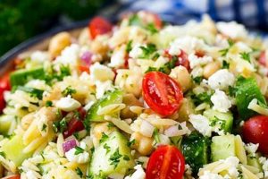 Easy Orzo Salad with Feta Cheese Recipe Quick Salad Recipes for Healthy Salad Ideas to Boost Your Nutrition Easy Orzo Salad with Feta Cheese Recipe | Quick Salad Recipes for Healthy Salad Ideas to Boost Your Nutrition