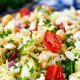 Easy Orzo Salad with Feta Cheese Recipe | Quick Salad Recipes for Healthy Salad Ideas to Boost Your Nutrition