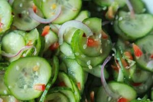 Easy Cucumber Salad with Rice Vinegar Recipe Quick Salad Recipes for Healthy Salad Ideas to Boost Your Nutrition Easy Cucumber Salad with Rice Vinegar Recipe | Quick Salad Recipes for Healthy Salad Ideas to Boost Your Nutrition