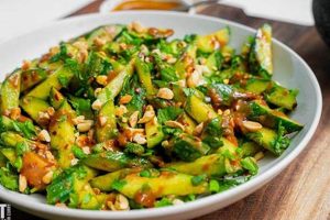 Easy Cucumber Salad with Peanut Butter Dressing Quick Salad Recipes for Healthy Salad Ideas to Boost Your Nutrition Easy Cucumber Salad with Peanut Butter Dressing | Quick Salad Recipes for Healthy Salad Ideas to Boost Your Nutrition