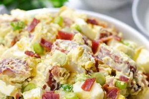 Classic Potato Bacon Egg Salad Recipe Quick Salad Recipes for Healthy Salad Ideas to Boost Your Nutrition Classic Potato Bacon Egg Salad Recipe | Quick Salad Recipes for Healthy Salad Ideas to Boost Your Nutrition
