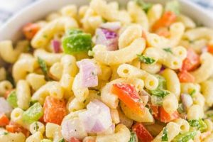 Classic Macaroni Salad Recipe With Peas & Veggies Quick Salad Recipes for Healthy Salad Ideas to Boost Your Nutrition Classic Macaroni Salad Recipe With Peas & Veggies | Quick Salad Recipes for Healthy Salad Ideas to Boost Your Nutrition