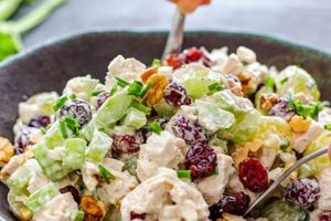 Easy Cranberry Walnut Chicken Salad Recipe Quick Salad Recipes for Healthy Salad Ideas to Boost Your Nutrition Easy Cranberry Walnut Chicken Salad Recipe | Quick Salad Recipes for Healthy Salad Ideas to Boost Your Nutrition