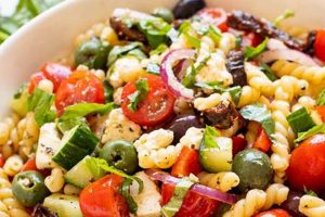 Easy Mediterranean Pasta Salad Recipe: A Fresh Delight | Quick Salad Recipes for Healthy Salad Ideas to Boost Your Nutrition