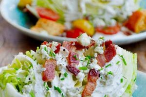 Classic Iceberg Wedge Salad Recipe: A Simple Guide Quick Salad Recipes for Healthy Salad Ideas to Boost Your Nutrition Classic Iceberg Wedge Salad Recipe: A Simple Guide | Quick Salad Recipes for Healthy Salad Ideas to Boost Your Nutrition