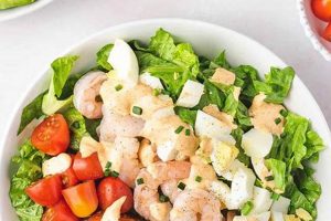 Classic Shrimp Louie Salad Recipe: Easy & Delicious | Quick Salad Recipes for Healthy Salad Ideas to Boost Your Nutrition