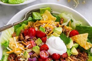 Best Authentic Mexican Taco Salad Recipe Ever | Quick Salad Recipes for Healthy Salad Ideas to Boost Your Nutrition