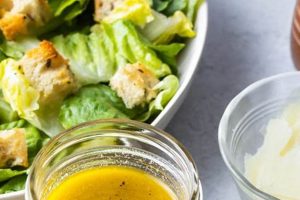 Classic Caesar Vinaigrette Salad Dressing Recipe | Quick Salad Recipes for Healthy Salad Ideas to Boost Your Nutrition