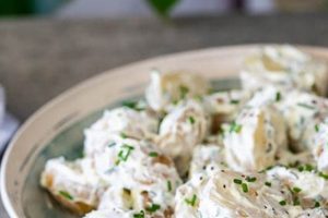 Classic Creamy Potato Salad Recipe (Mayo & Sour Cream) | Quick Salad Recipes for Healthy Salad Ideas to Boost Your Nutrition