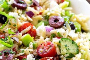 The Best Orzo Salad Recipe Ever! | Quick Salad Recipes for Healthy Salad Ideas to Boost Your Nutrition