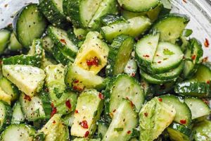 Easy Avocado and Cucumber Salad Recipe: A Refreshing Treat | Quick Salad Recipes for Healthy Salad Ideas to Boost Your Nutrition