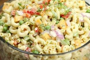 Easy Simple Recipe Macaroni Salad for Summer | Quick Salad Recipes for Healthy Salad Ideas to Boost Your Nutrition