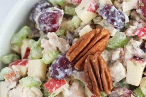 Easy Chicken Salad with Apples & Grapes Recipe | Quick Salad Recipes for Healthy Salad Ideas to Boost Your Nutrition