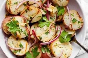 Classic Vinegar Potato Salad Recipe: Easy & Tangy | Quick Salad Recipes for Healthy Salad Ideas to Boost Your Nutrition
