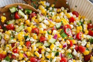 The Best Corn Salad Recipe: Easy & Delicious | Quick Salad Recipes for Healthy Salad Ideas to Boost Your Nutrition
