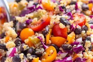 Healthy Quinoa Black Bean Salad Recipe | Quick Salad Recipes for Healthy Salad Ideas to Boost Your Nutrition