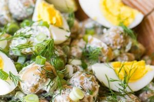 Classic Potato Salad with Pickles Recipe | Quick Salad Recipes for Healthy Salad Ideas to Boost Your Nutrition