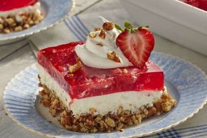 All Recipes Strawberry Pretzel Salad | Quick Salad Recipes for Healthy Salad Ideas to Boost Your Nutrition