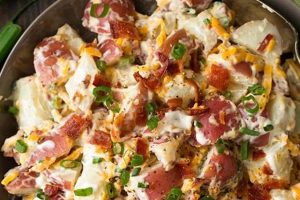 Classic Potato Salad with Bacon Recipe | Quick Salad Recipes for Healthy Salad Ideas to Boost Your Nutrition