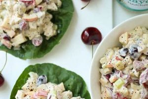 Easy Cherry Chicken Salad Recipe (Quick & Simple) | Quick Salad Recipes for Healthy Salad Ideas to Boost Your Nutrition