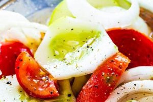 Easy Cucumber, Tomato, Onion Salad Recipe | Quick Salad Recipes for Healthy Salad Ideas to Boost Your Nutrition