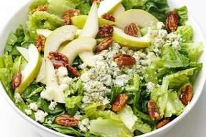 Best Pear Blue Cheese Salad Recipe Ever | Quick Salad Recipes for Healthy Salad Ideas to Boost Your Nutrition