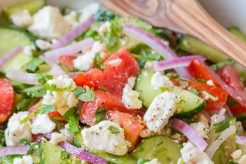 Tomato Cucumber And Feta Salad Recipe Quick Salad Recipes for Healthy Salad Ideas to Boost Your Nutrition Tomato Cucumber And Feta Salad Recipe | Quick Salad Recipes for Healthy Salad Ideas to Boost Your Nutrition