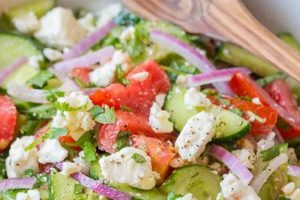 Tomato Cucumber And Feta Salad Recipe Quick Salad Recipes for Healthy Salad Ideas to Boost Your Nutrition Tomato Cucumber And Feta Salad Recipe | Quick Salad Recipes for Healthy Salad Ideas to Boost Your Nutrition