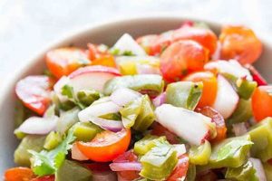 Authentic Nopalito Salad Recipe (Easy & Healthy) | Quick Salad Recipes for Healthy Salad Ideas to Boost Your Nutrition