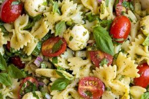 Best Bow Tie Pesto Pasta Salad Recipes Ever Quick Salad Recipes for Healthy Salad Ideas to Boost Your Nutrition Best Bow Tie Pesto Pasta Salad Recipes Ever | Quick Salad Recipes for Healthy Salad Ideas to Boost Your Nutrition