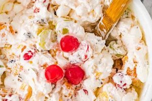 Ambrosia Salad Recipe With Sour Cream And Cool Whip Quick Salad Recipes for Healthy Salad Ideas to Boost Your Nutrition Ambrosia Salad Recipe With Sour Cream And Cool Whip | Quick Salad Recipes for Healthy Salad Ideas to Boost Your Nutrition